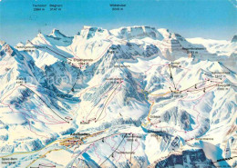 12756659 Adelboden Panoramakarte Adelboden - Altri & Non Classificati