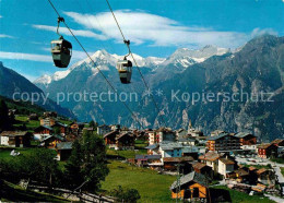 12755279 Graechen VS Sesselbahn Graechen Hannigalp Weisshorn Bishorn Barrhoerner - Autres & Non Classés