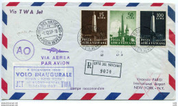 1° Volo (Vaticano) Roma/New York Del 4.12.59 - Nuevos