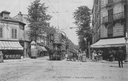 P-24-Mi-Is-1980 : ASNIERES. RUE D'ARGENTEUIL. TRAMWAY ELECTRIQUE - Asnieres Sur Seine