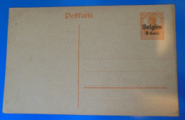 ENTIER POSTAL SUR CARTE     -   BELGIQUE - Cartoline 1871-1909