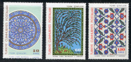 REF093 > TURQUIE < Yv N° 1774 à 1776 * *  -  MNH * * -- Turkey -- Faience Turques - Unused Stamps