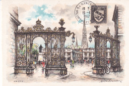 Blason De Nancy - Stamps