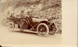 CP Carte Photo D'époque Photographie Vintage Automobile Cabriolet Charles Boissi - Automobiles