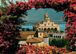 12743109 Locarno Lago Maggiore Santuario Madonna Del Sasso Kloster Baumbluete Lo - Autres & Non Classés