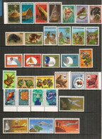 Années Complètes 1971 Et 1972. 40 Timbres Neufs ** (Reptiles,missionnaires,aviation,alimentation,etc) Côte 60 Euro - Papúa Nueva Guinea