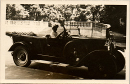 CP Carte Photo D'époque Photographie Vintage Automobile Voiture Auto Cabriolet - Automobiles