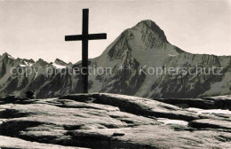 12739109 Loetschenpass Mit Gipfelkreuz Und Bietschhorn Loetschenpass - Altri & Non Classificati