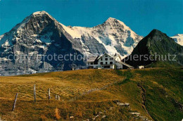 12738989 Maennlichen Berghotel Eigernordwand Moench Tschuggen Berner Alpen Maenn - Sonstige & Ohne Zuordnung