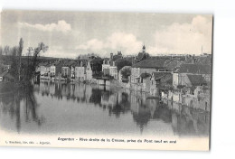 ARGENTON - Rive Droite De La Creuse Prise Du Pont Neuf En Aval - Très Bon état - Other & Unclassified