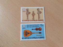 TIMBRES   CHYPRE   EUROPA   1985   N  637  /  638   NEUFS   LUXE** - 1985
