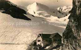 12735157 Bluemlisalp BE Berghuette Mit Weisser Frau Winterpanorama Berner Alpen  - Sonstige & Ohne Zuordnung