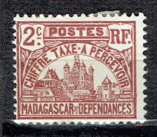 Timbre Taxe : Palais Royal De Tananarive - Postage Due