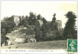 Autres & Non Classés. Lehon. Les Restes Du Chateau De Létron. - Autres & Non Classés