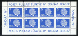 REF093 > TURQUIE < Yv BF N° 20 * * -  MNH * * -- Turkey -- Bloc Block - Blokken & Velletjes