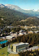 12733187 Montana-Vermala Hotel Du Parc Parkhotel Alpenpanorama Fliegeraufnahme M - Other & Unclassified