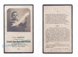 Jumet, Mémento De Célestin Jean-Marie Wasterlain, 30/11/1918, 7 Ans, Enfant, Souvenir Mortuaire, Décès - Images Religieuses