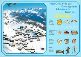 12733099 Riederalp Blinnenhorn Alpenpanorama Fliegeraufnahme Riederalp - Other & Unclassified