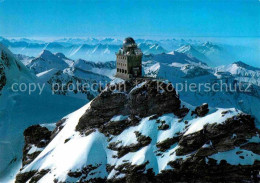 12733089 Jungfraujoch Meteorologische Station Auf Der Sphinx Fernsicht Alpenpano - Sonstige & Ohne Zuordnung