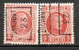 3165 Voorafstempeling Op Nr 192 - TURNHOUT 23 - Positie A & B - Rollo De Sellos 1920-29