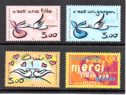 France, MNH, 1999, Michel 3371 - 3374 - Unused Stamps