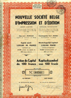 Nouvelle Société Belge D'IMPRESSION Et D'ÉDITION - Industrial