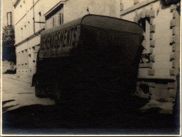 Photographie Photo Vintage Snapshot Amateur Camion Morbihan Le Brishoual Mestric - Treinen
