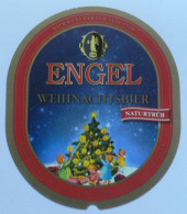 THEME NOEL : ETIQUETTE BIERE ENGEL WEIHNACHSTBIER - NEUVE - Bière