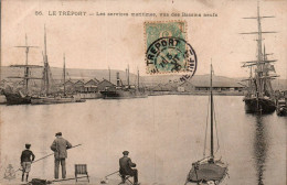 N°2558 W -cpa Le Tréport -les Services Maritimes- - Le Treport