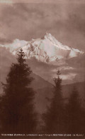 Swiss Alps Mountain Forest  View Montana Vermala  Real Photo Vintage Postcard - Crans-Montana
