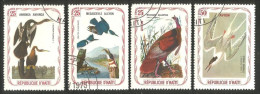 OI-199 Haiti Audubon Oiseaux Birds Dinde Turkey Cormoran Kingfisher Martin-pêcheur Mouette Seagull - Autres & Non Classés