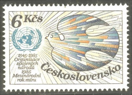 OI-183a Czechoslovakia Pigeon Duif Taube Paloma Piccione MNH ** Neuf SC - Duiven En Duifachtigen