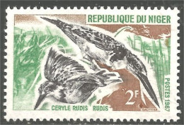 OI-166 Niger Oiseau Ceryle Bird Uccello Vogel - Altri & Non Classificati