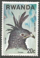 OI-137 Rwanda Aigle Eagle Adler Aguia Aguila Adelaar Aquila MNH ** Neuf SC - Aquile & Rapaci Diurni