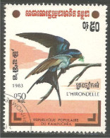 OI-110 Cambodge Hirondelle Swallow Schwalbe Rondine Andorinha Golondrina Zwaluw - Hirondelles