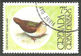 OI-69a Grenada Dove Colombe Pigeon Colomba Duif Taube Paloma - Autres & Non Classés