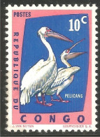 OI-25d Congo Pelican Pelikan Pelikaan Pellicano Pelicano MH * Neuf CH - Andere & Zonder Classificatie