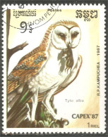 OI-11 Kampuchea Hibou Chouette Owl Eule Gufo Uil Buho - Gufi E Civette