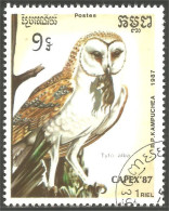 OI-13 Kampuchea Hibou Chouette Owl Eule Gufo Uil Buho - Eulenvögel