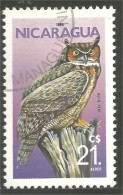 OI-6 Nicaragua Hibou Chouette Owl Eule Gufo Uil Buho - Owls