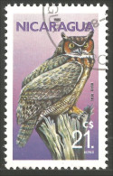 OI-10 Nicaragua Hibou Chouette Owl Eule Gufo Uil Buho - Owls