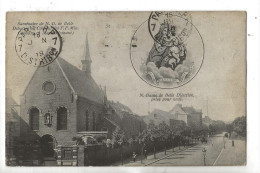 Mons (Belgique, Hainaut) : Notre-Dame De Belle Dilection, Rue André Masquelier En 1919 (animé) PF - Mons