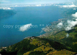 12727119 Montreux VD Les Rochers De Naye Lac Leman Vue Aerienne Montreux - Sonstige & Ohne Zuordnung