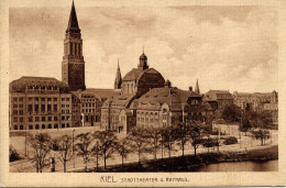 (Allemagne) KIEL SDATTHEATHER  U RATHAUS 1912 - Kiel