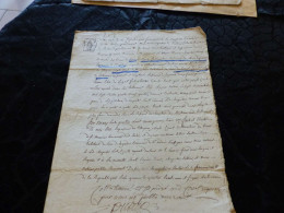 VP-89 , Document Manuscrit, Datant Du 21 Brumaire De L'an 11, 1802,  Quiitance De 62F - Manoscritti