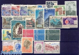 Monaco 1971 Yearset 1971, Complete, 25v, Mint NH, Various - Yearsets (by Country) - Ungebraucht