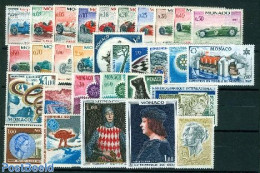 Monaco 1967 Yearset 1967, Complete, 31v, Mint NH, Various - Yearsets (by Country) - Unused Stamps