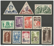 MONACO SERIE N° 353/364 NEUF** LUXE - Unused Stamps