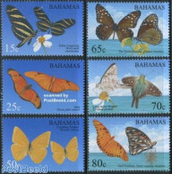 Bahamas 2008 Butterflies 6v, Mint NH, Nature - Butterflies - Other & Unclassified