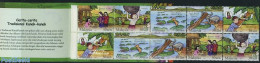 Malaysia 2007 Tradional Fairy Tales Booklet, Mint NH, Nature - Crocodiles - Stamp Booklets - Art - Fairytales - Non Classés